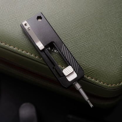 Slidecatch Black Titanium - EDC Tool