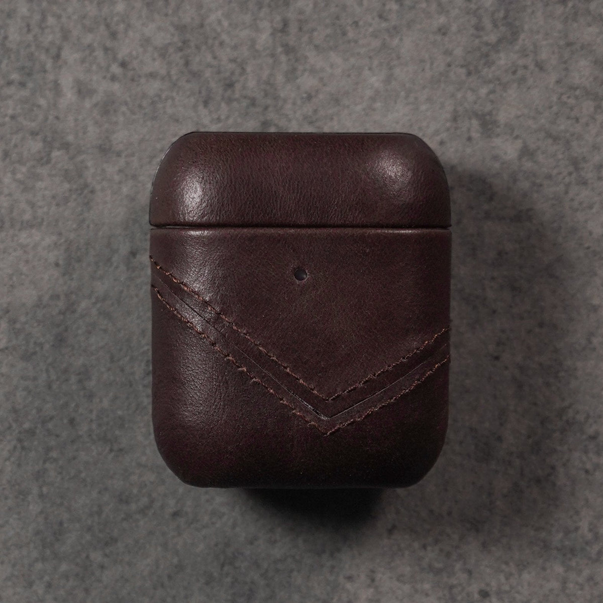 FINAL SALE Leather AirPods Cases - BOURBON