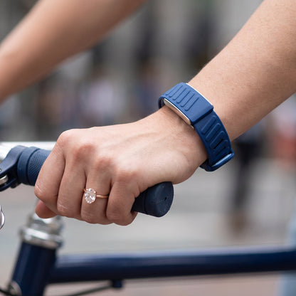 Two-Tone Blue Silicone Band for WHOOP 5.0