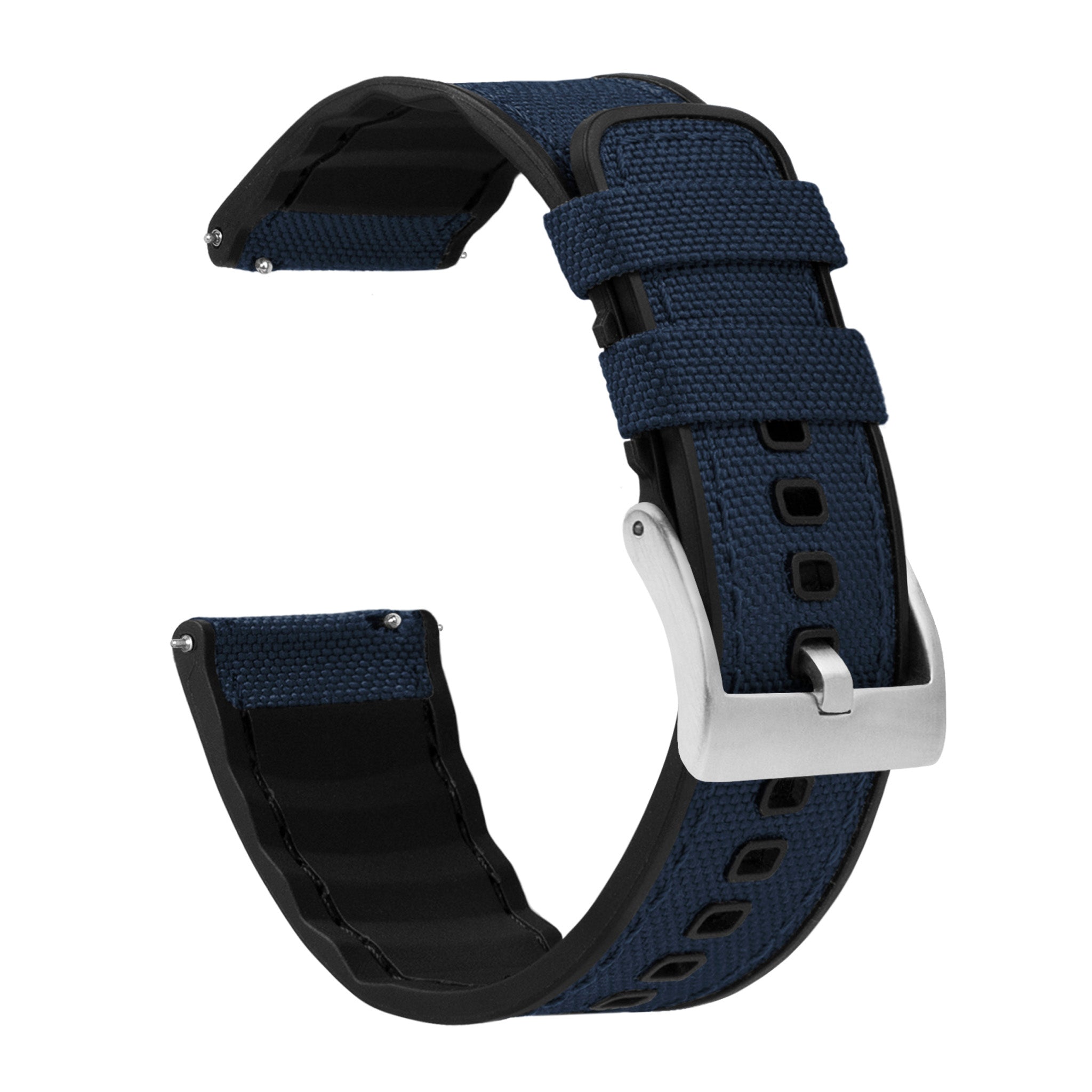 Suunto Vertical & Race | Cordrua Fabric & Silicone Hybrid | Navy Blue - Barton Watch Bands