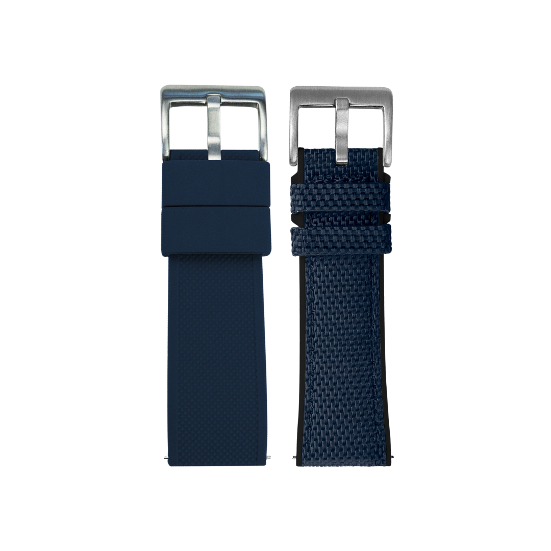 Diver Navy Seafarer’s Selection Watch Strap Bundle | 2 Watch Bands