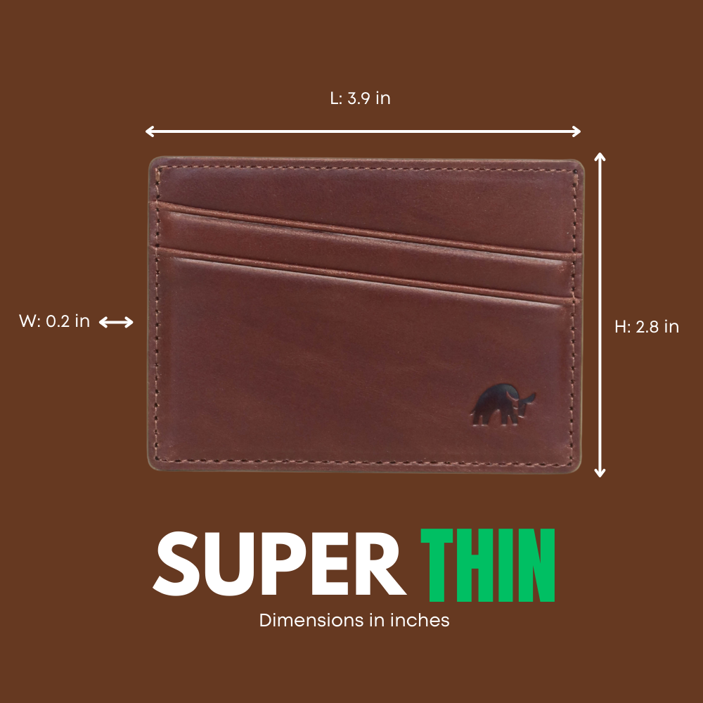 Leather Nav Card Holder - TERRA