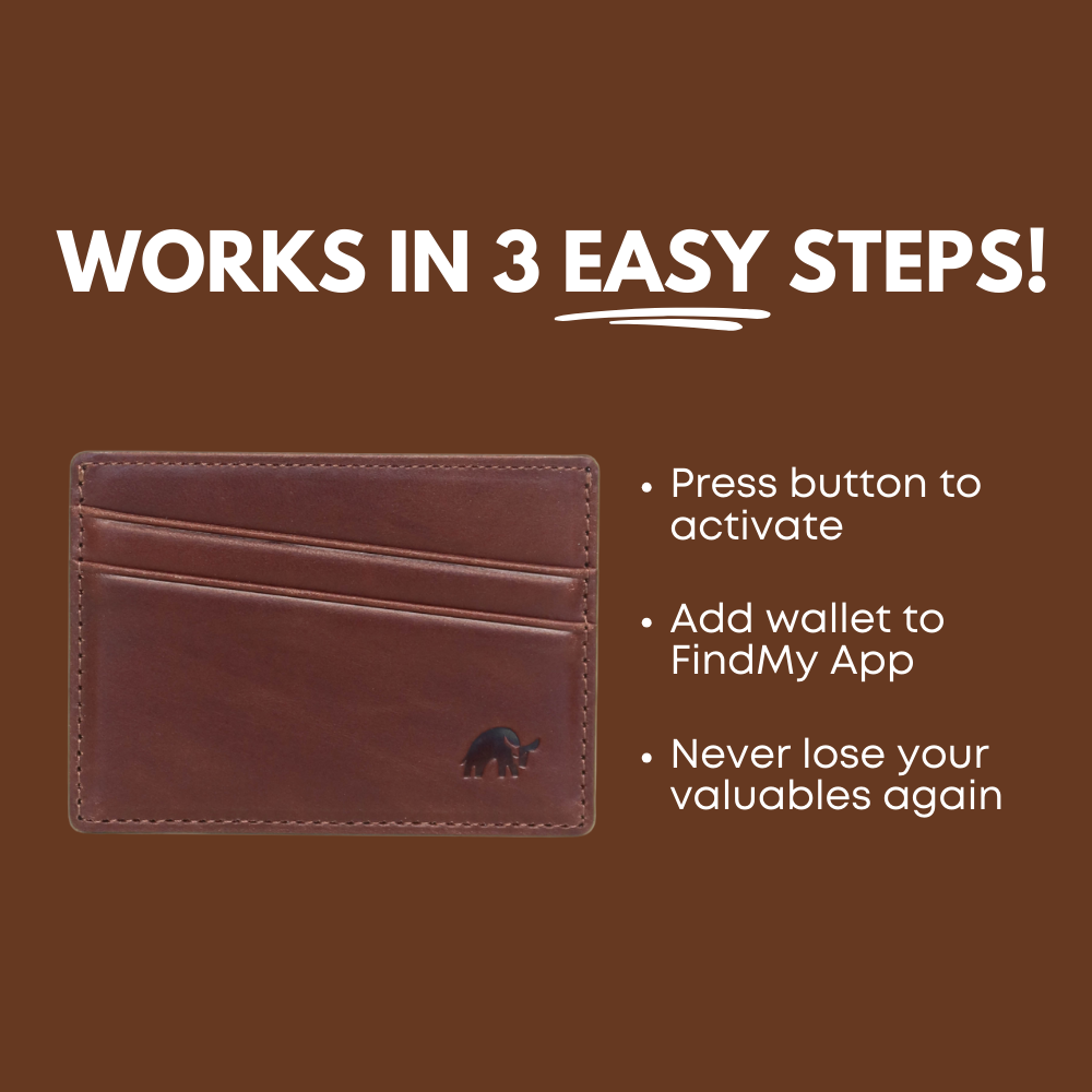 Leather Nav Card Holder - TERRA