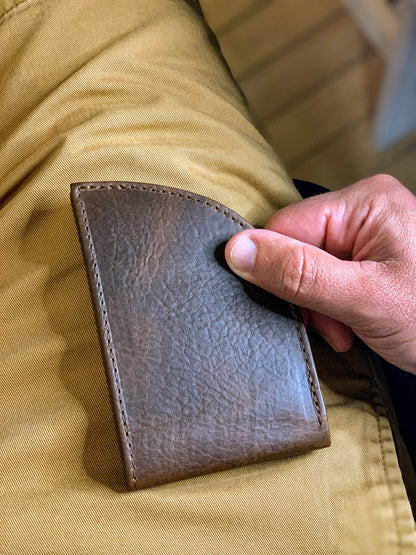 Front Pocket Wallet in Horween Bison