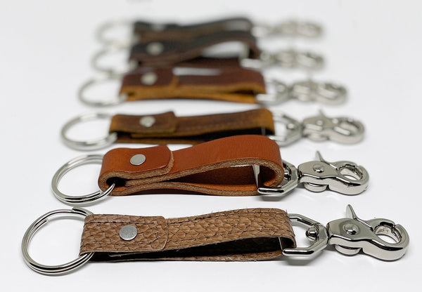 Leather Key Chain – Barton Watch Bands