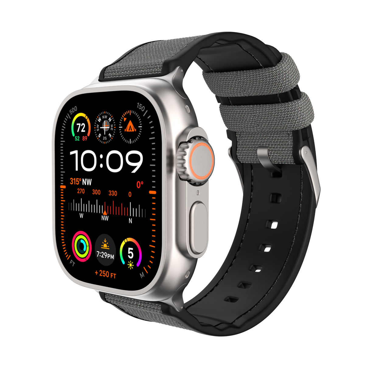 Ultra & Ultra 2 Smoke Grey Cordura Fabric And Silicone Hybrid