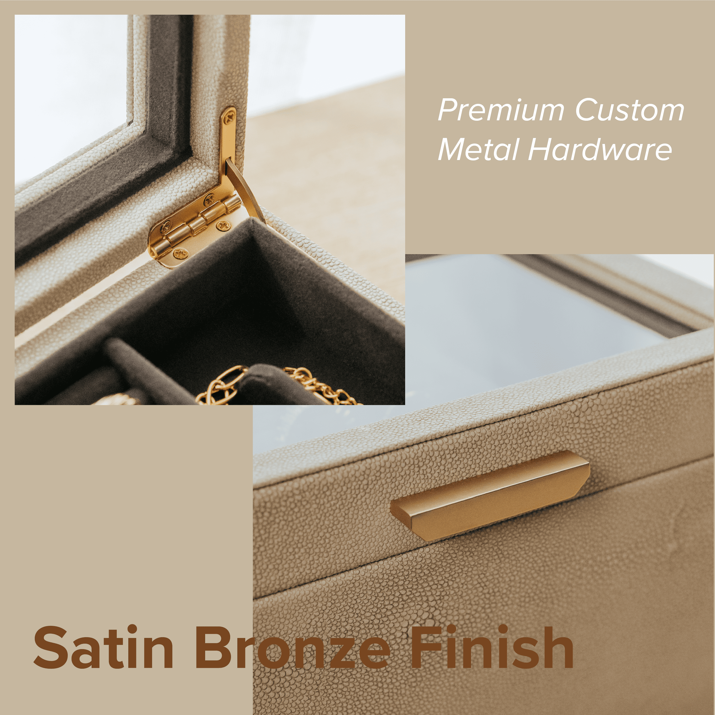 Sasha Small Jewelry Box