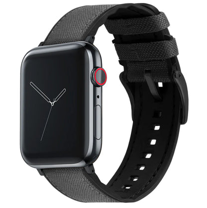 Elite Diver Smoke Grey Apple Watch Strap Bundle | 2 Watch Bands