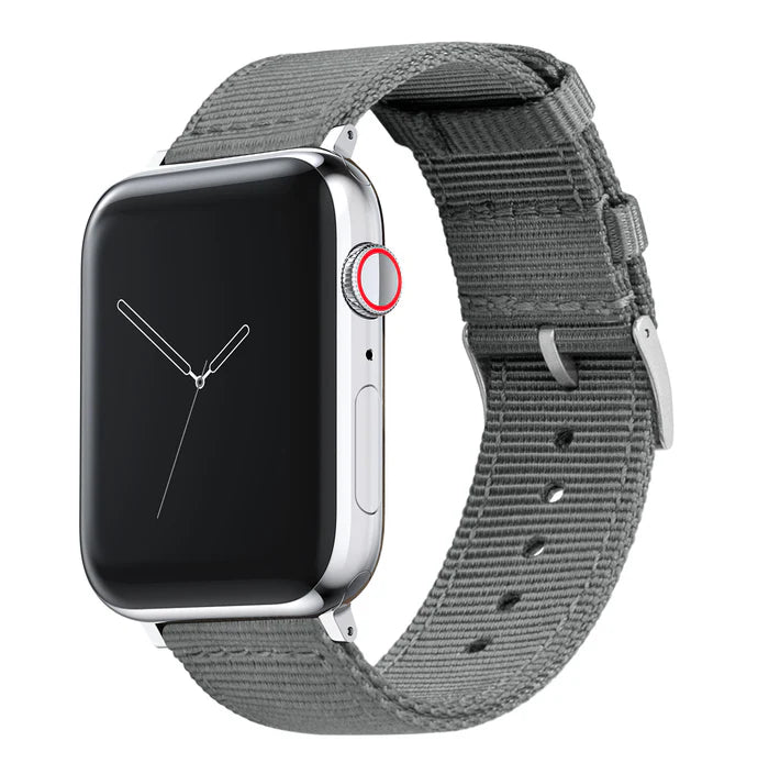 Elite Diver Smoke Grey Apple Watch Strap Bundle | 3 Watch Bands