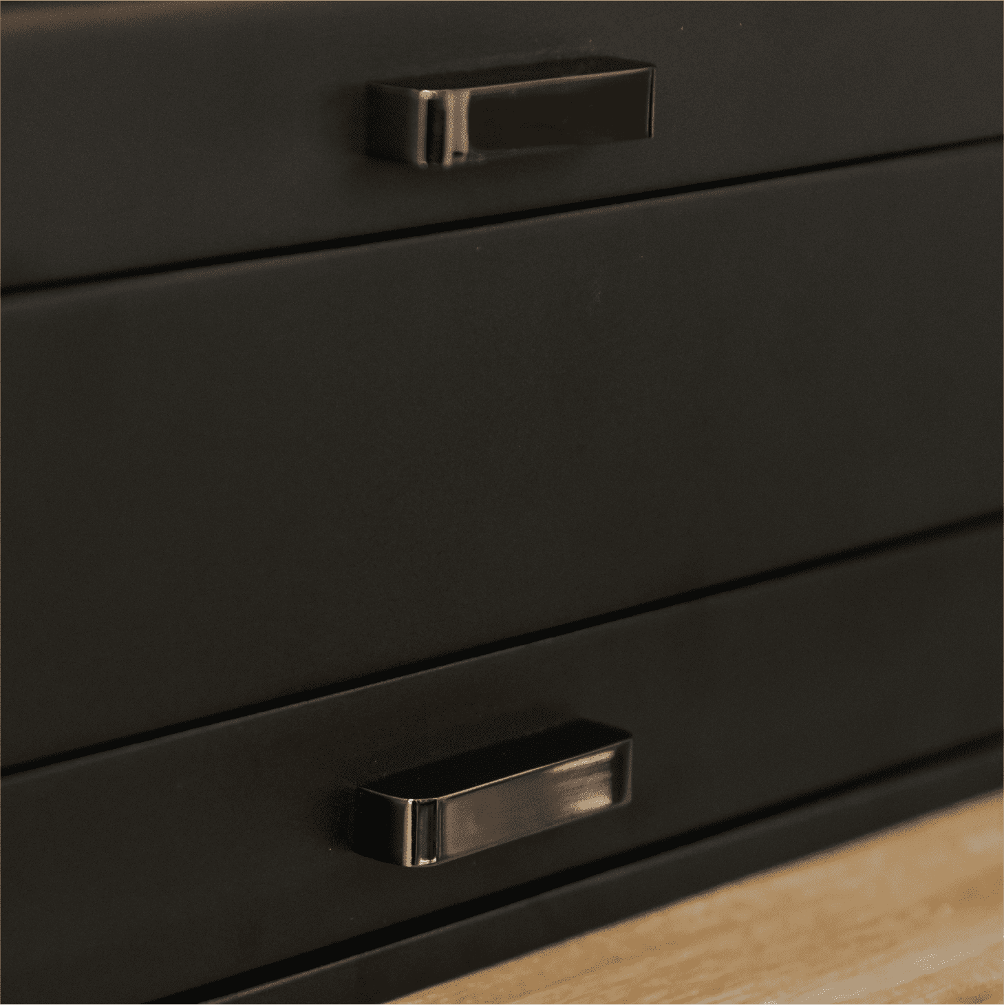 10-Slot Black Watch Box with Modular Storage & Accessory Drawer
