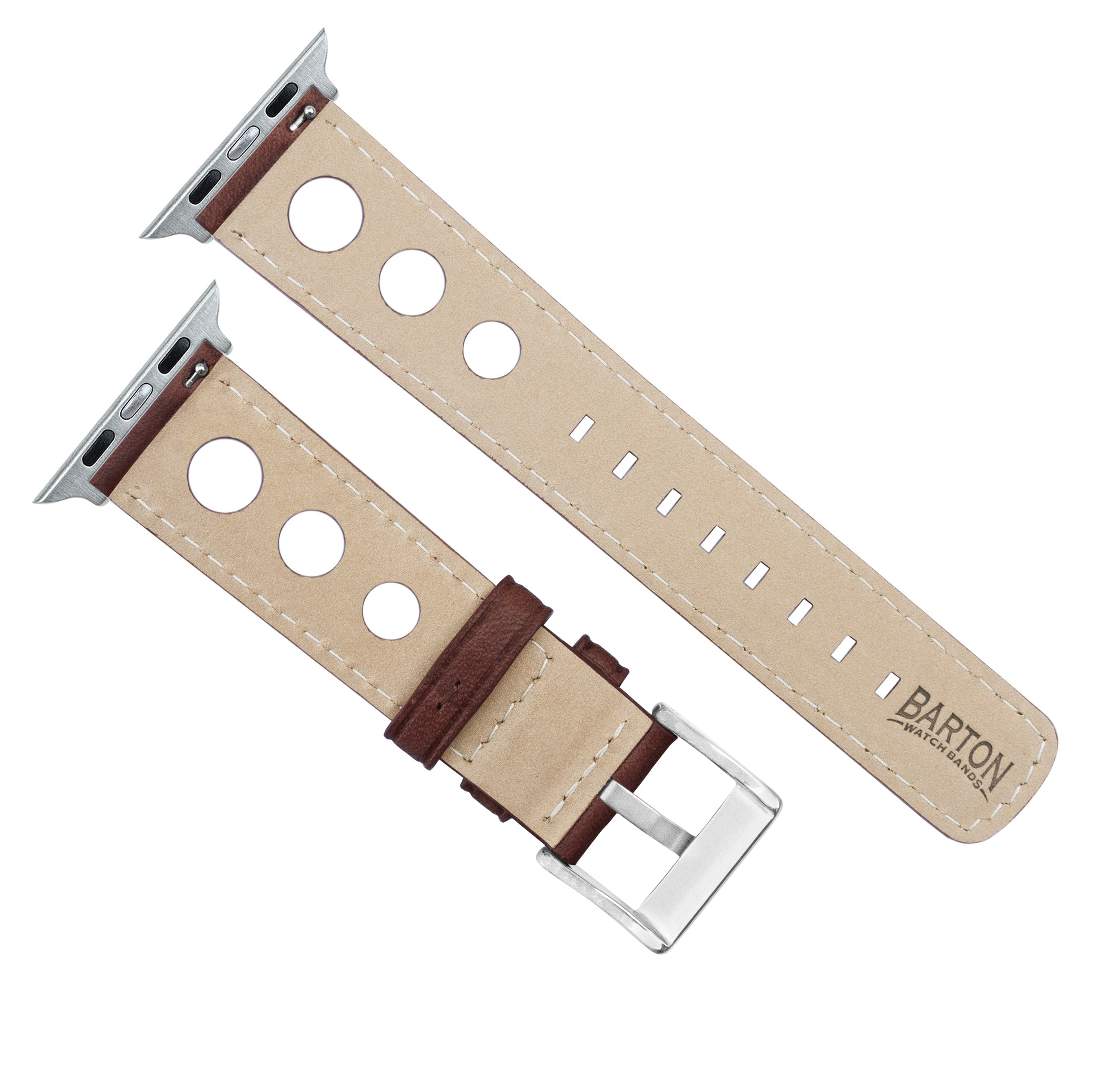 Apple Watch Chocolate Brown Rally Horween Leather Watch Band