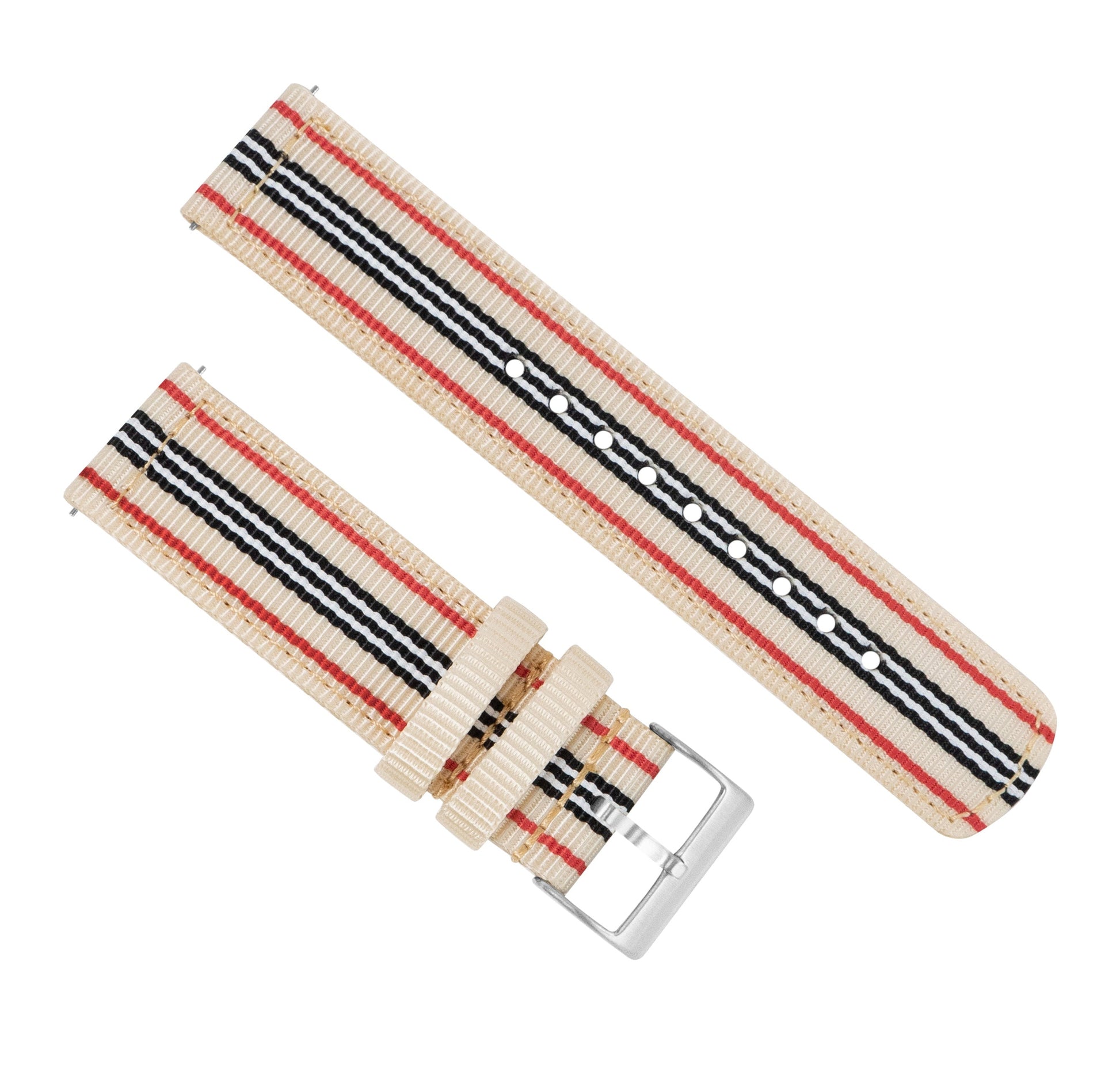 Samsung Galaxy Watch Active 2 | Two-Piece NATO® style | Retro - Barton Watch Bands