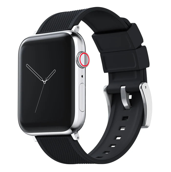 Elite Diver Black Apple Watch Strap Bundle | 2 Watch Bands