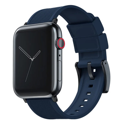 Elite Diver Navy Blue Apple Watch Strap Bundle | 2 Watch Bands