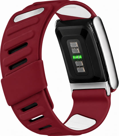 Crimson Red Silicone Band for WHOOP 5.0