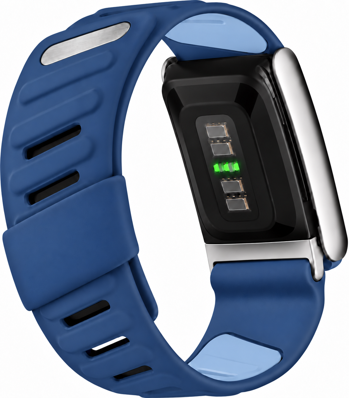 Two-Tone Blue Silicone Band for WHOOP 5.0