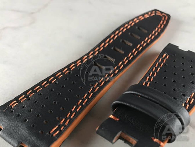 Prototipo Doppio Buco Navy Race Strap For Audemars Piguet Royal Oak Offshore 26470