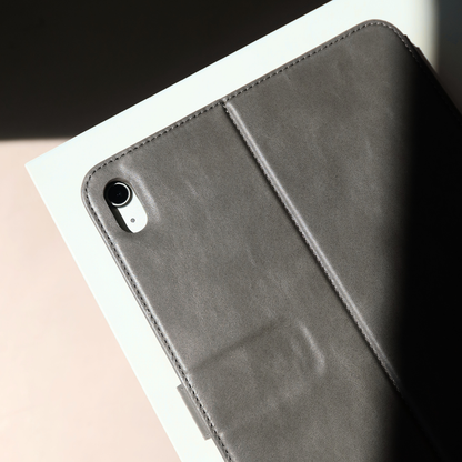 Leather iPad Case - Slate