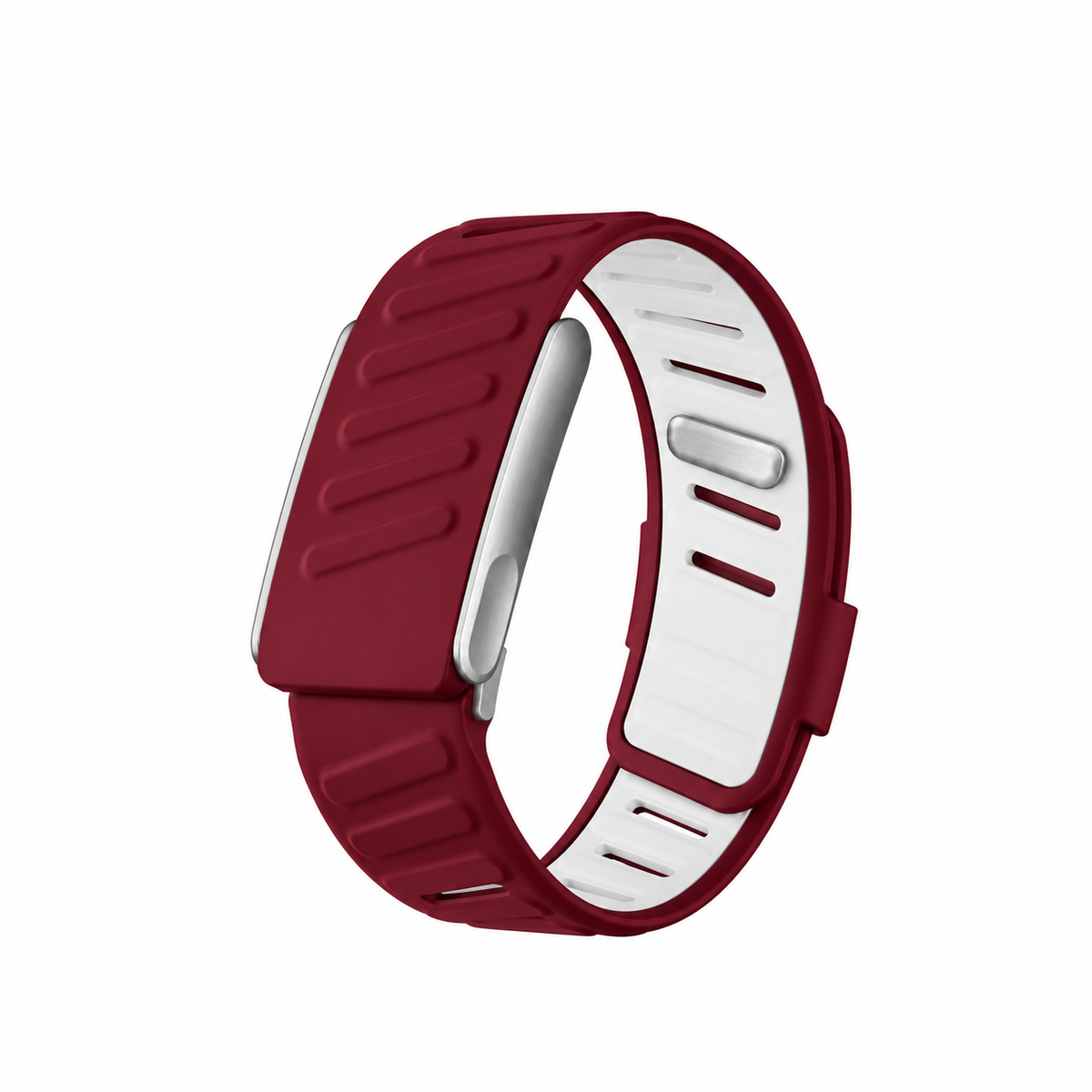 Crimson Red Silicone Band for WHOOP 5.0