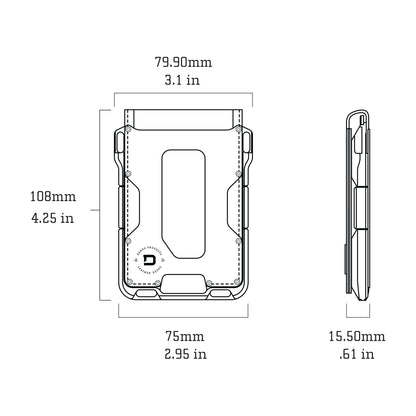 M1 MAVERICK™ BIFOLD WALLET - 4 POCKET BIFOLD LEATHER