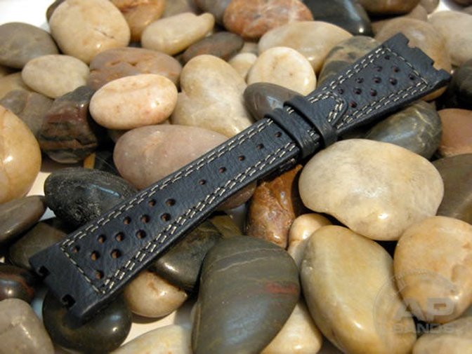 Prototipo Doppio BucoBlue Strap For Audemars Piguet Royal Oak Offshore Similar to Barrichello 2 Strap