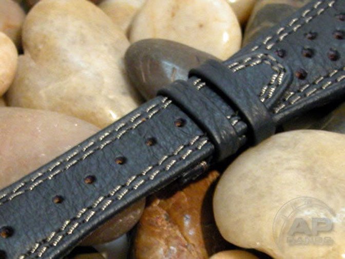 Prototipo Doppio BucoBlue Strap For Audemars Piguet Royal Oak Offshore Similar to Barrichello 2 Strap