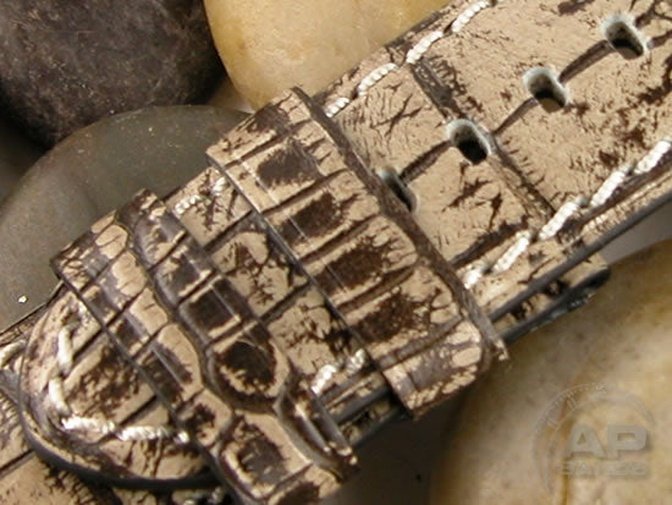 Prototipo Capolavoro Vintage Desert Alligator Leather For Panerai Watches