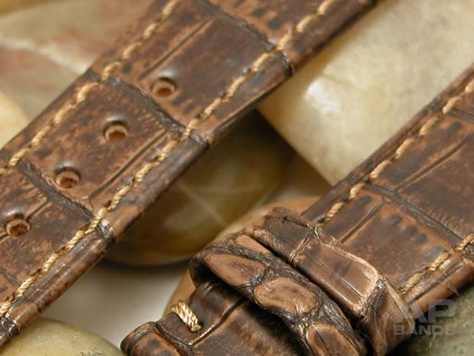 Prototipo Capolavoro Vintage Alligator Leather Limited Edition Strap For Audemars Piguet Royal Oak