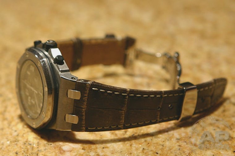 Prototipo Capolavoro Vintage Alligator Leather Limited Edition Strap For Audemars Piguet Royal Oak Offshore
