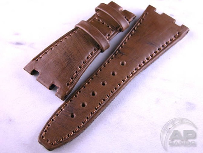 Decantare Mocha Vintage Grain Calf Strap For Audemars...
