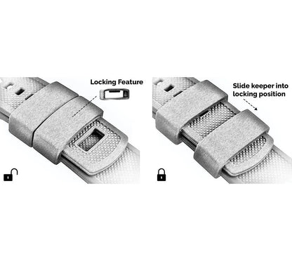 Suunto Vertical & Race | Elite Silicone | Smoke Grey Top / Mint Green Bottom - Barton Watch Bands