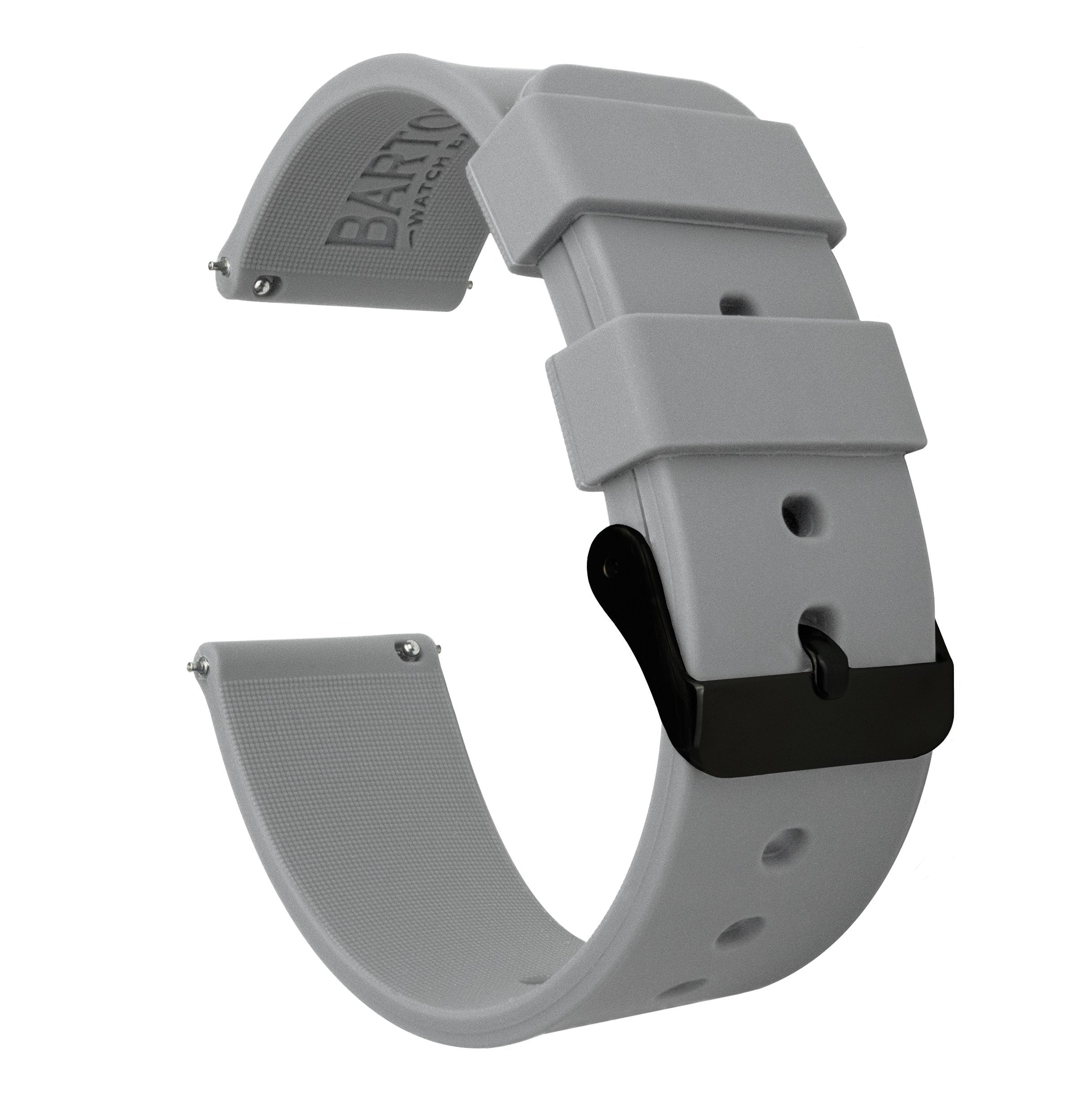 Samsung Galaxy Watch Active 2  | Silicone | Cool Grey - Barton Watch Bands