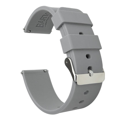 Samsung Galaxy Watch Active 2  | Silicone | Cool Grey - Barton Watch Bands