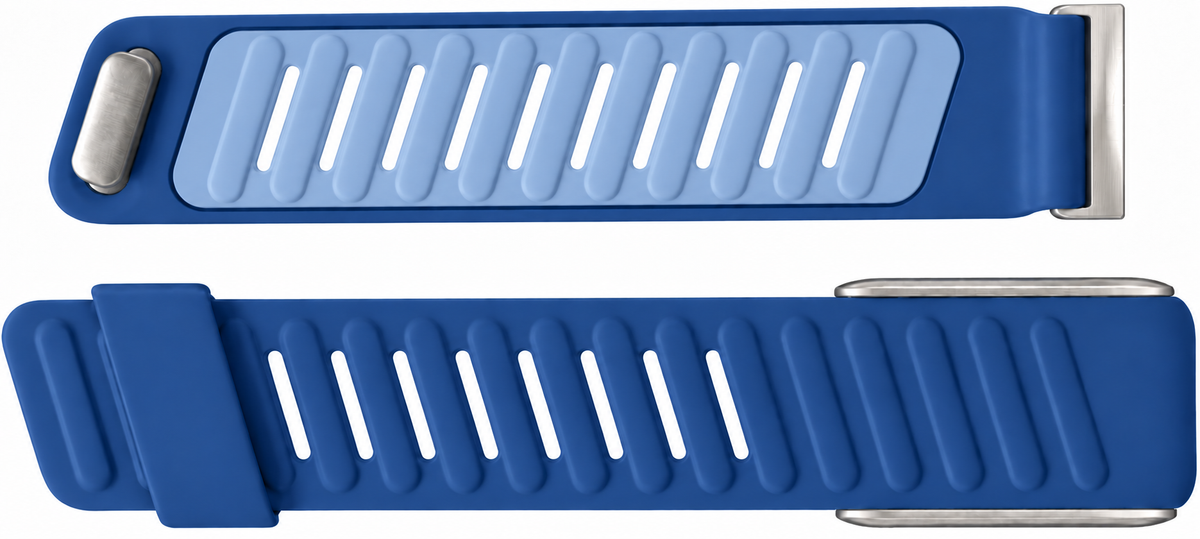 Two-Tone Blue Silicone Band for WHOOP 5.0