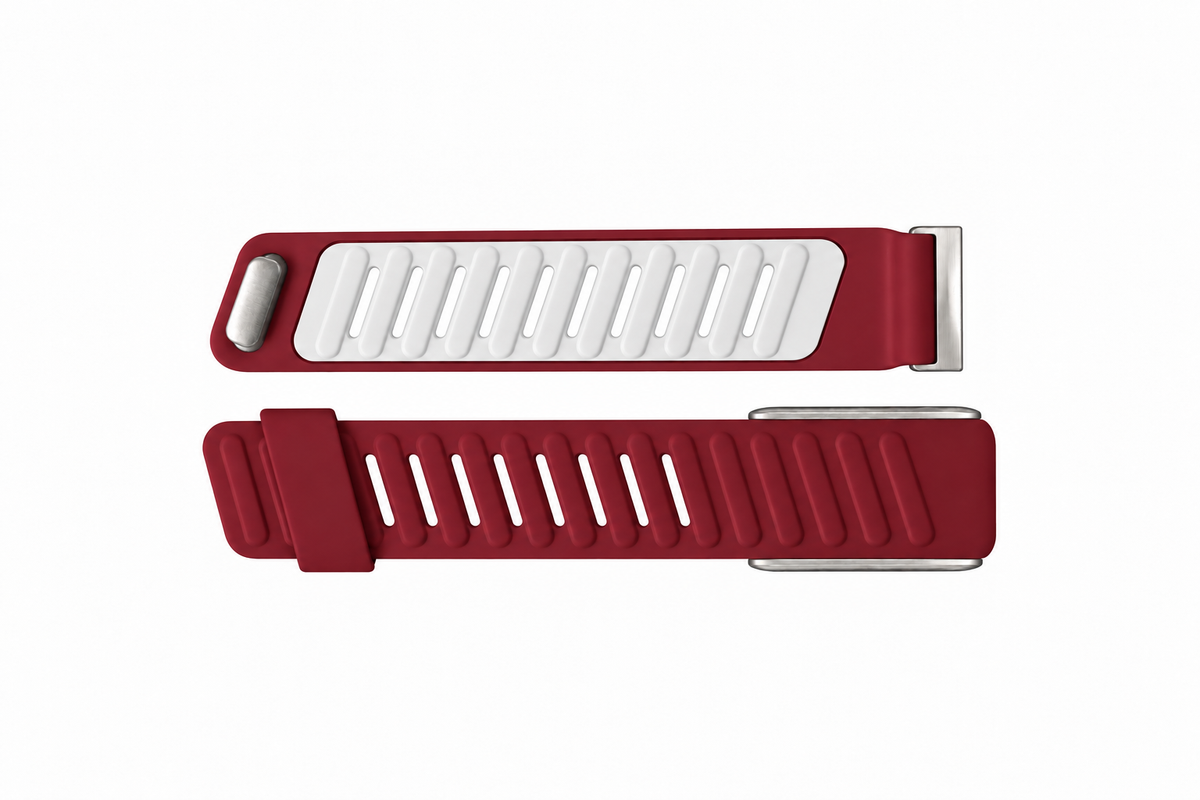 Crimson Red Silicone Band for WHOOP 5.0