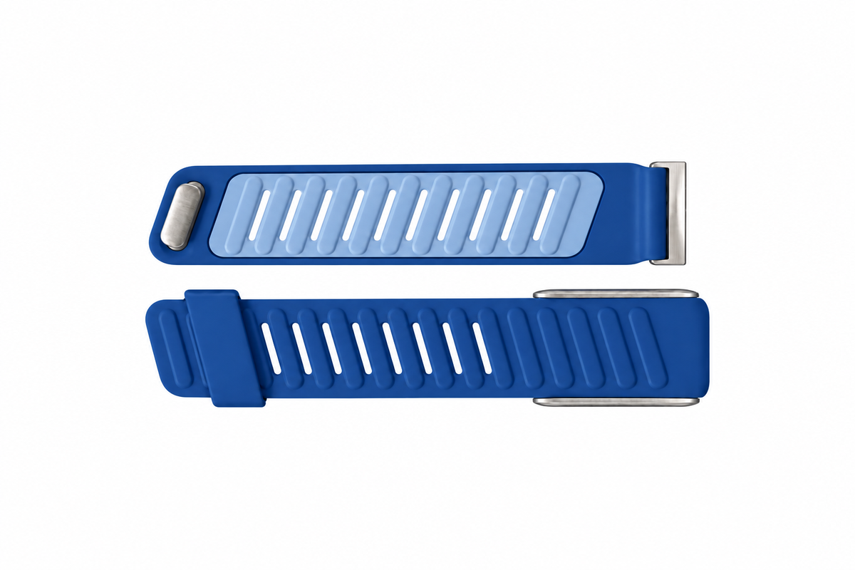 Two-Tone Blue Silicone Band for WHOOP 5.0