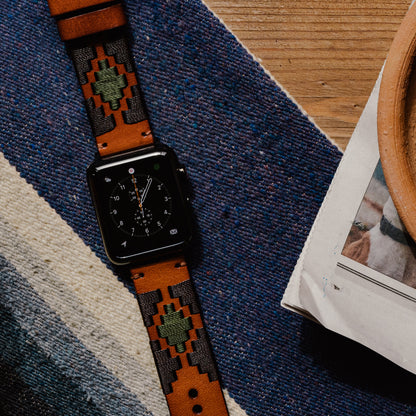 Apple Watch | Gaucho | Brown & Green - Barton Watch Bands