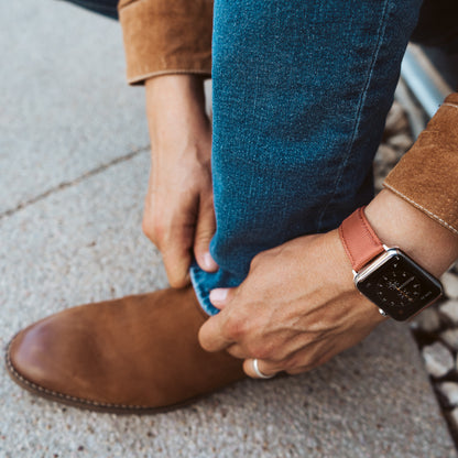 Apple Watch | Copper Orange Sailcloth - Barton Watch Bands