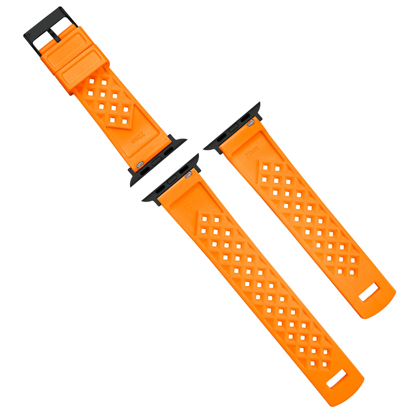 Apple Watch Tropical Style Orange Watch Band