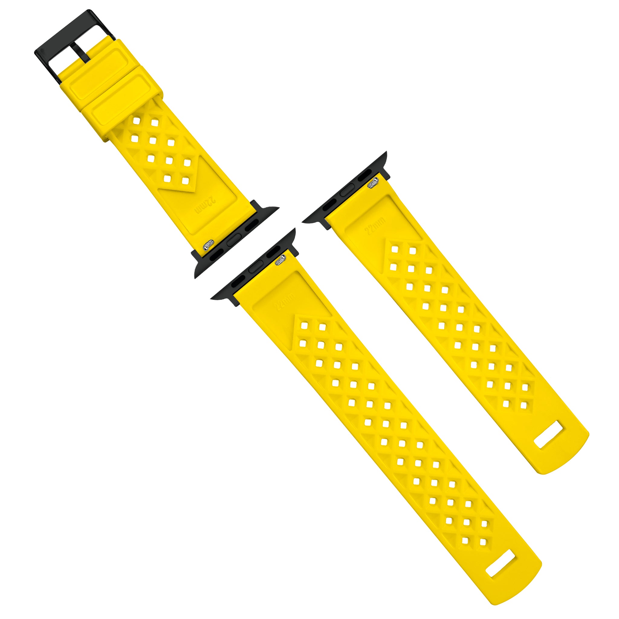 Apple Watch Tropical Style Yellow Watch Band