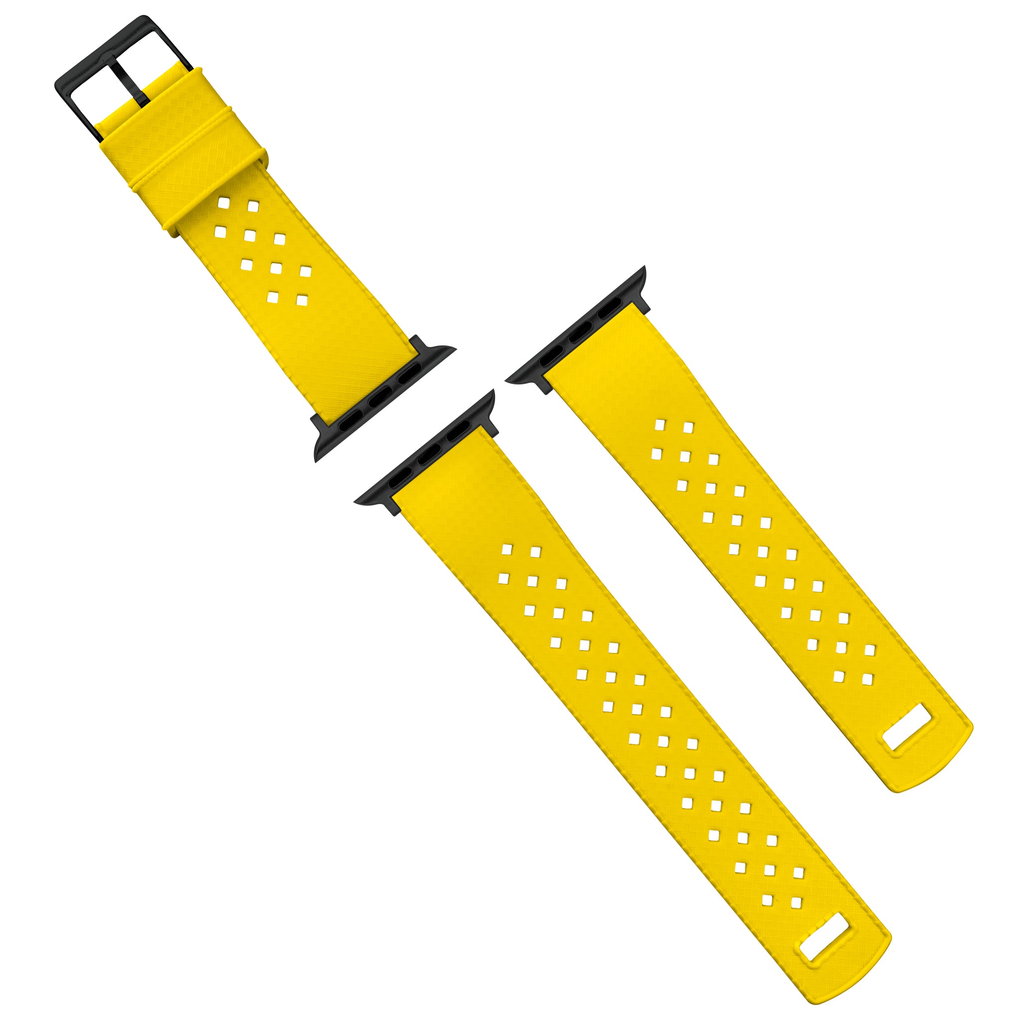 Apple Watch Tropical Style Yellow Watch Band