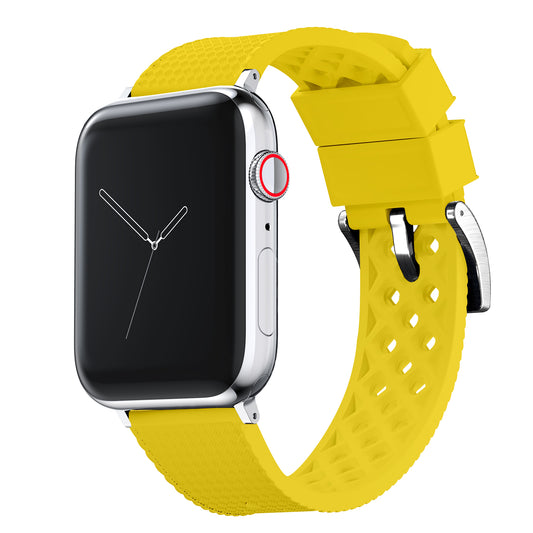 Apple Watch Tropical Style Yellow Watch Band