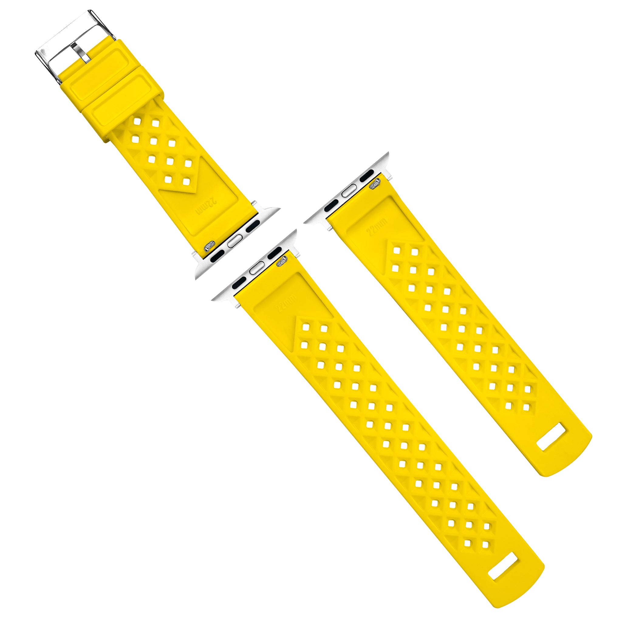 Apple Watch Tropical Style Yellow Watch Band