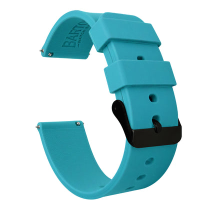 Samsung Galaxy Watch3 | Silicone | Aqua Blue - Barton Watch Bands