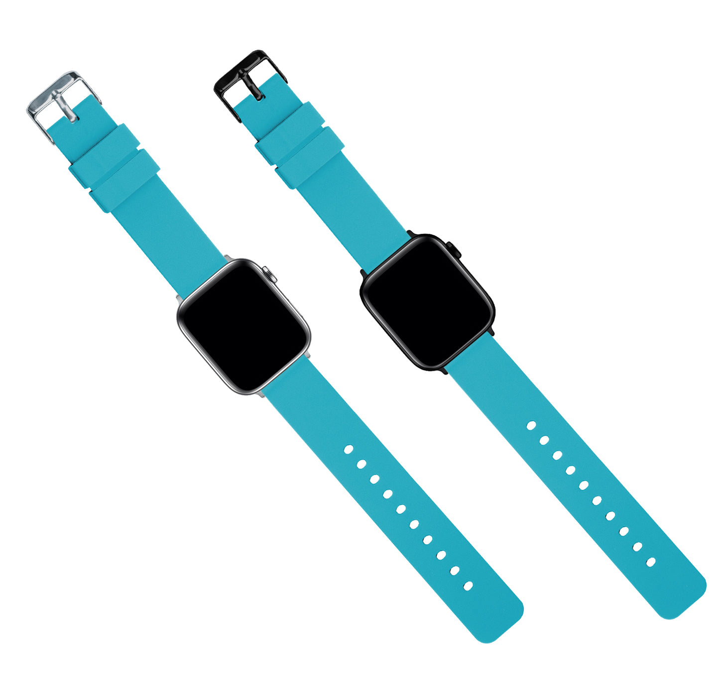 Apple Watch | Silicone | Aqua Blue - Barton Watch Bands
