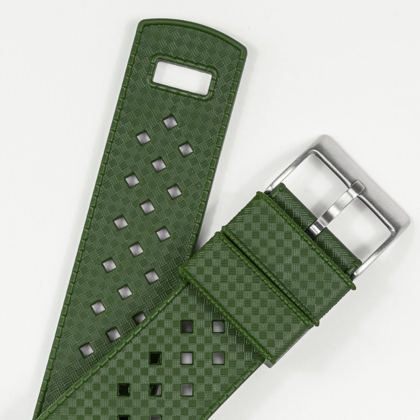 Fossil Sport | Tropical-Style | Army Green - Barton Watch Bands