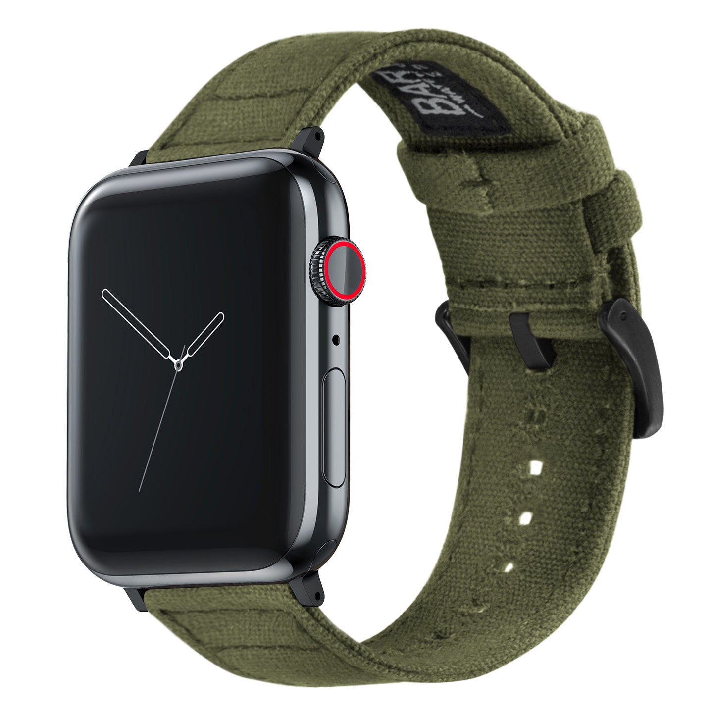 Apple Watch | Army Green Canvas - Barton Watch Bands