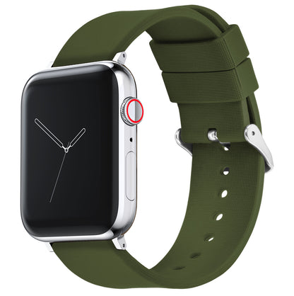 Apple Watch | Silicone | Army Green - Barton Watch Bands