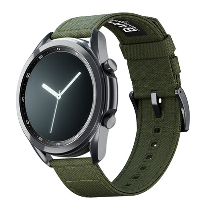 Samsung Galaxy Watch3 | Army Green Canvas - Barton Watch Bands