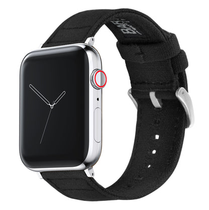 Apple Watch | Black Canvas - Barton Watch Bands